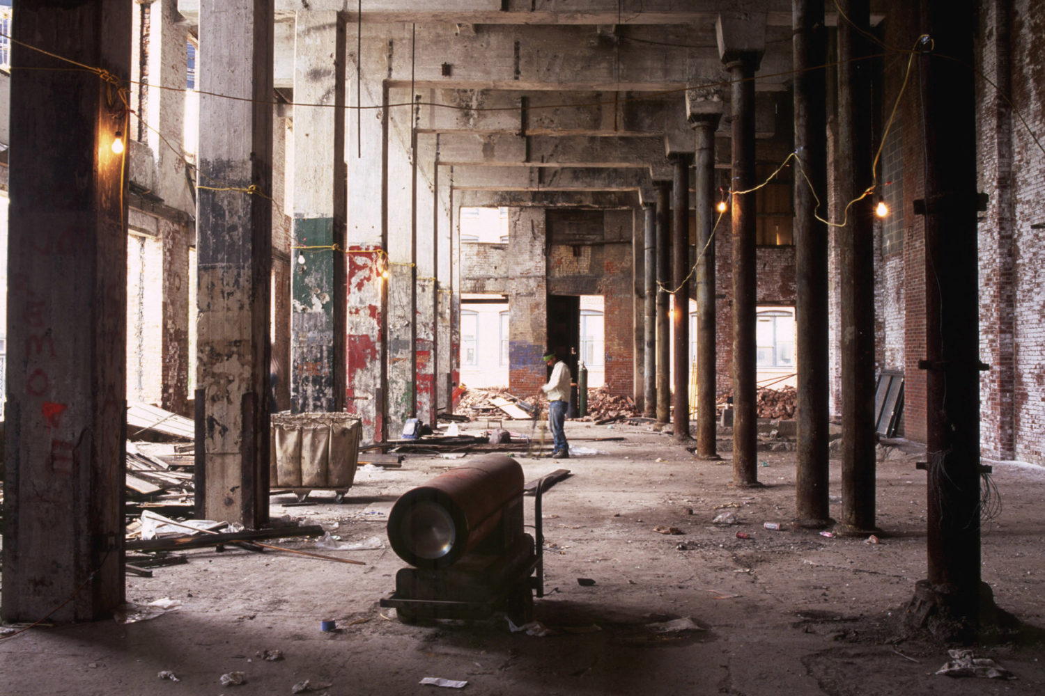 Smack Mellon, under renovation, August 2004 - September 2005